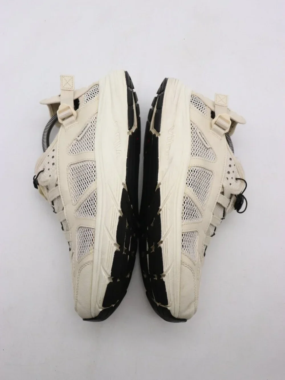 Salomon Techsonic White Leather Men's 9.5 Women's 10.5 Advanced Athletic Sandals